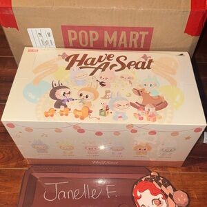 100% AUTHENTIC: THE MONSTERS - HAVE A SEAT WHOLE SET SEALED (POSSIBLE SECRET)